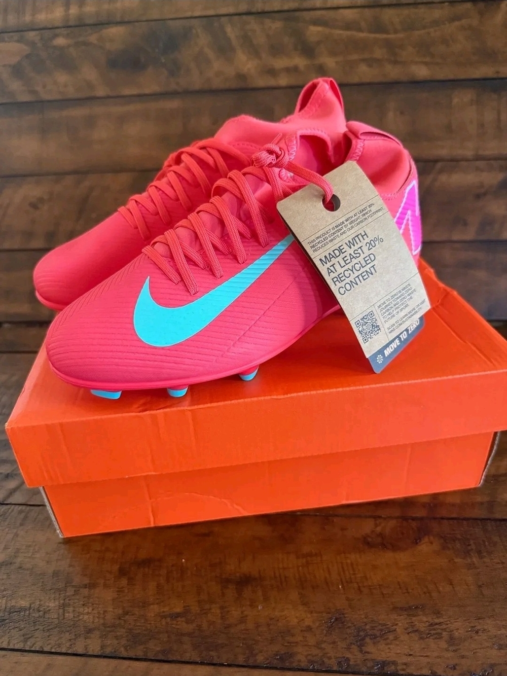 Nike Jr. Mercurial Superfly 10 Club FG/MG Soccer Cleats | Youth Size 6Y | Firm
